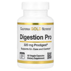 California Gold Nutrition, Digestion Pro with ProDigest®, Botanical Digestive Blend of Artichoke and Ginger Extracts, 320 mg, 60 Veggie Capsules