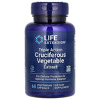 Life Extension, Triple Action Cruciferous Vegetable Extract, 60 Vegetarian Capsules