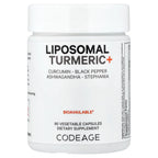 Codeage, Liposomal Turmeric+, 90 Vegetable Capsules