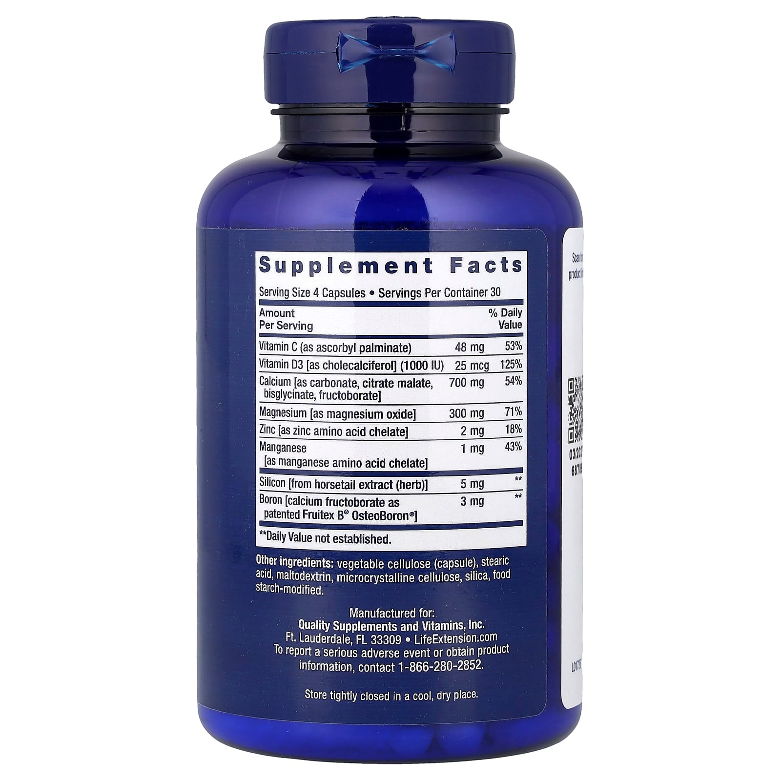 Life Extension, Bone Restore, 120 Capsules