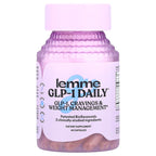 Lemme, GLP-1 Daily™, Weight Management, Cravings & Fat Burner, 60 Capsules