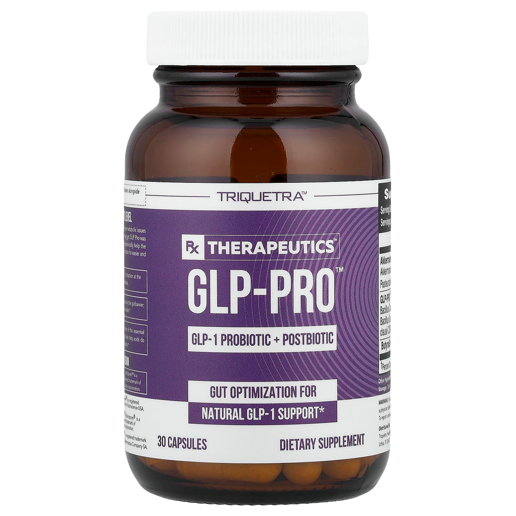 Triquetra Health, PX Therapeutics™, GLP-Pro™ GLP-1 Probiotics + Postbiotic, 30 Capsules