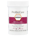 ProBioCare, Women's Probiotics With Prebiotic, 100 Billion, 30 Vegetable Capsules