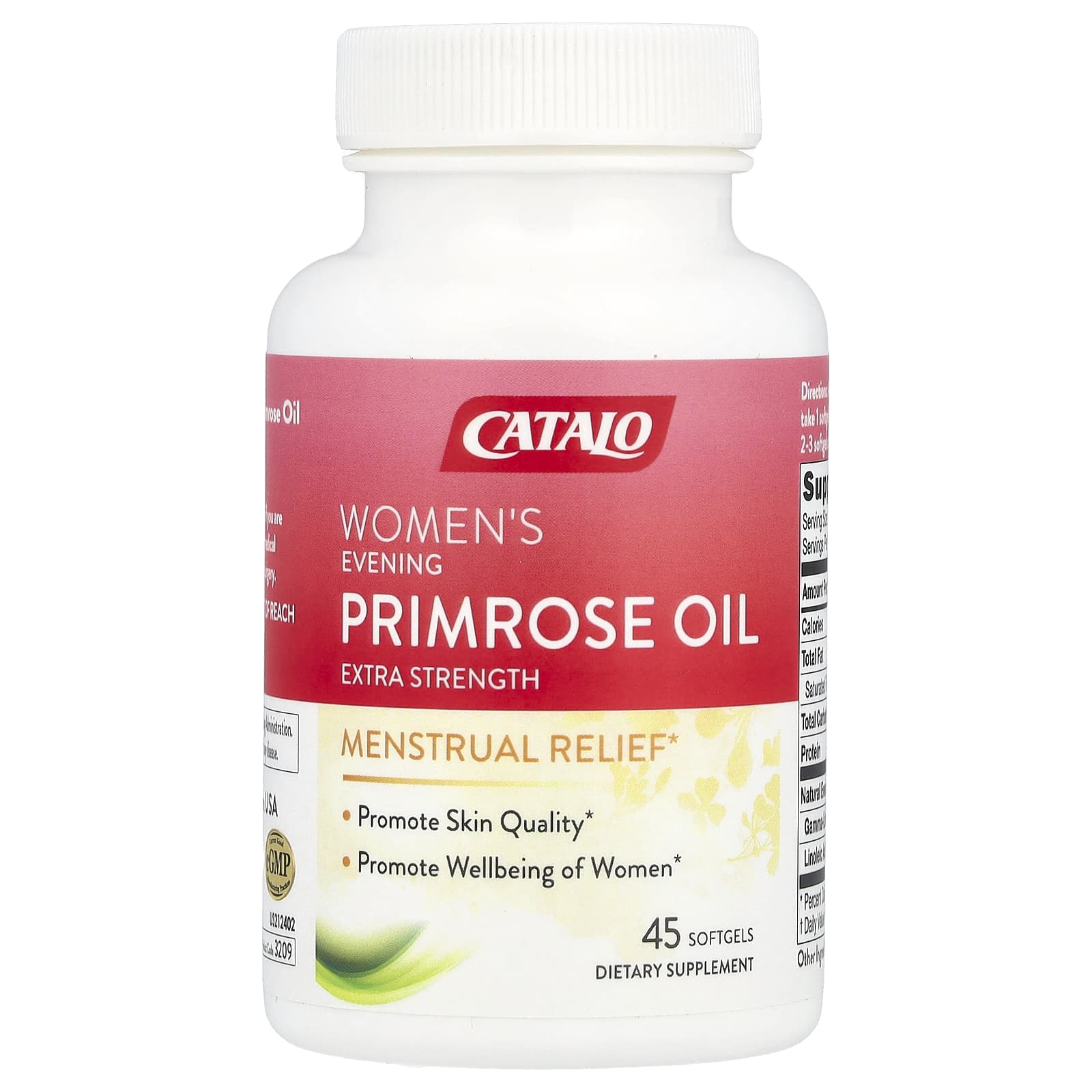 CATALO, Women's Evening Primrose Oil, 45 Softgels