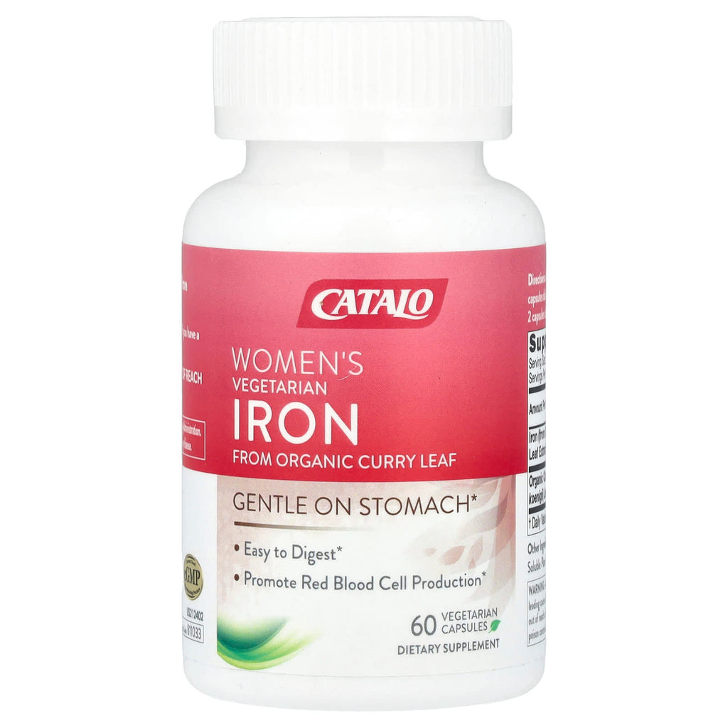 CATALO, Women's Vegetarian Iron, 60 Vegetarian Capsules