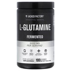 Jacked Factory, Essential Series, L-Glutamine, Fermented, Unflavored, 17.64 oz (500 g)