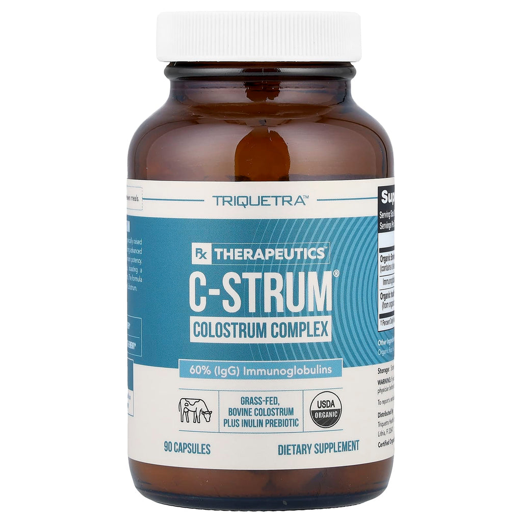 Triquetra Health, C-Strum®, Colostrum Complex, 90 Capsules