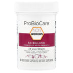 ProBioCare, Women's Probiotics With Prebiotic, 50 Billion, 30 Vegetable Capsules