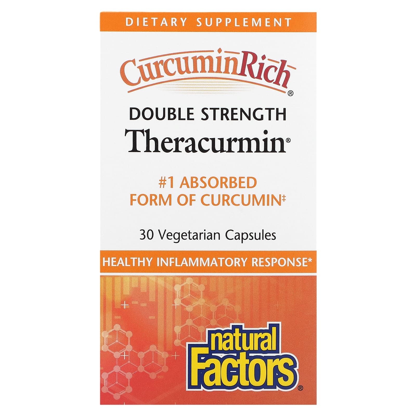 Natural Factors, Theracurmin, 60 mg, 30 Vegetarian Capsules