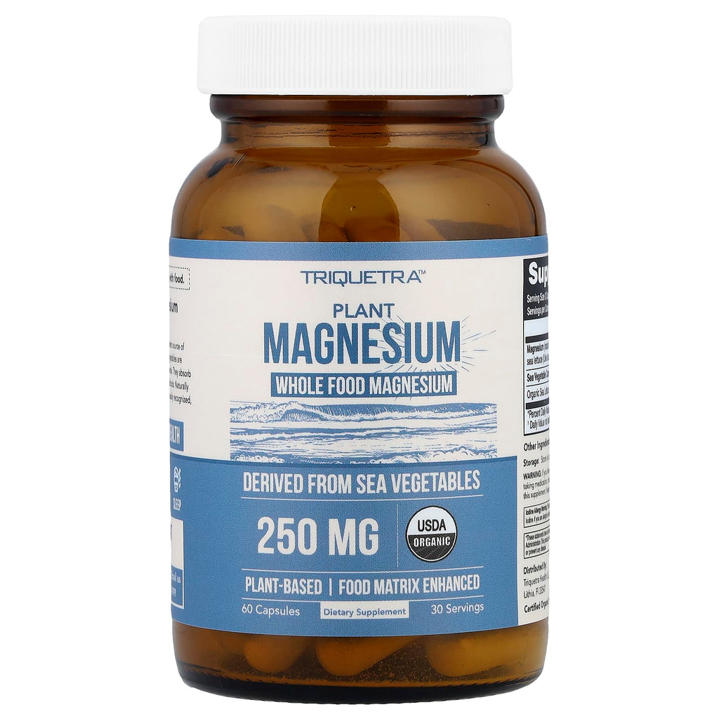 Triquetra Health, Plant Magnesium, 60 Capsules