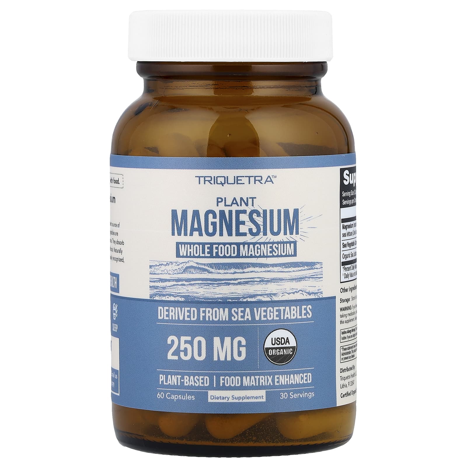 Triquetra Health, Plant Magnesium, 60 Capsules