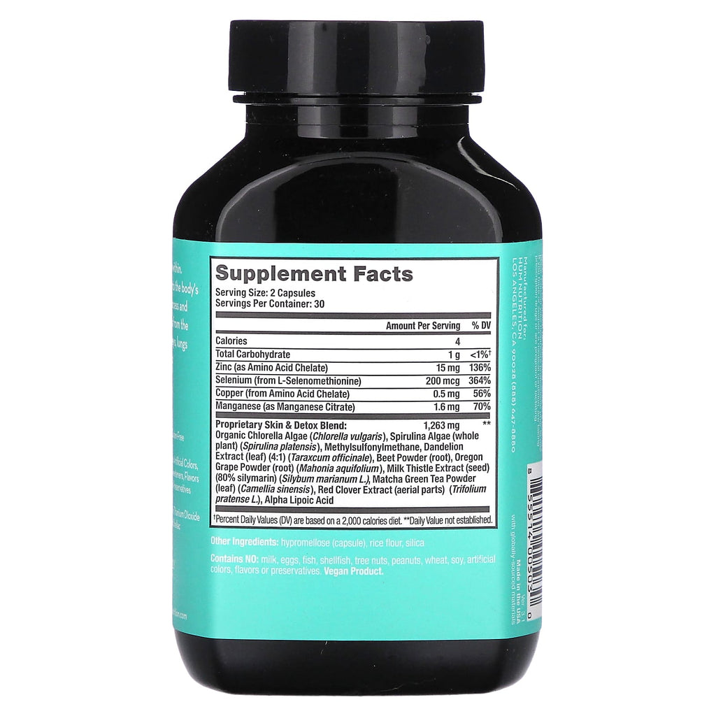 HUM Nutrition, Daily Cleanse, 60 Vegan Capsules