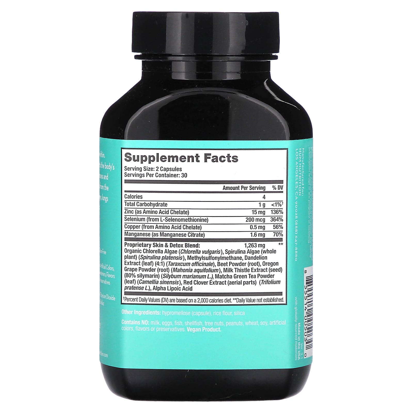 HUM Nutrition, Daily Cleanse, 60 Vegan Capsules