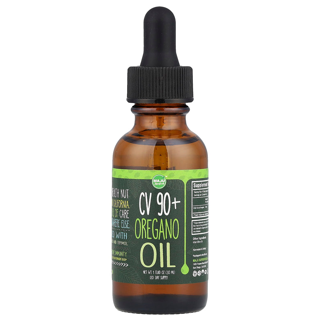 Maju Superfoods, CV 90+ Oregano Oil, 1 fl oz (30 ml)