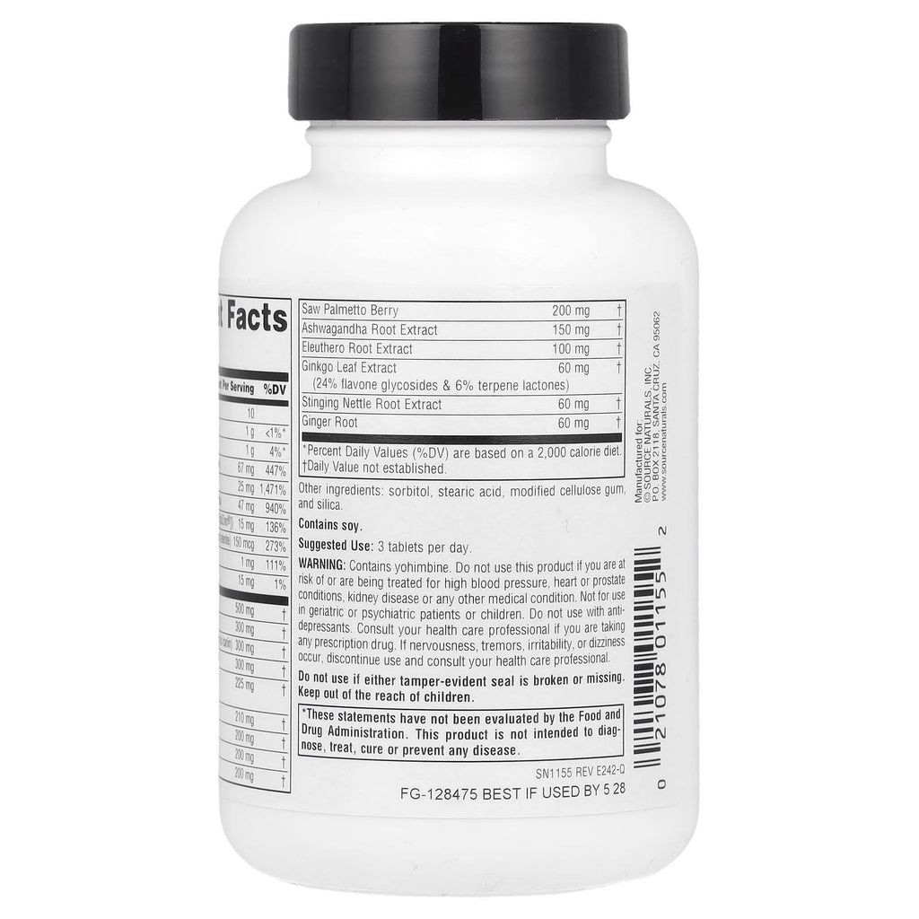 Source Naturals, Male Response™, 45 Tablets