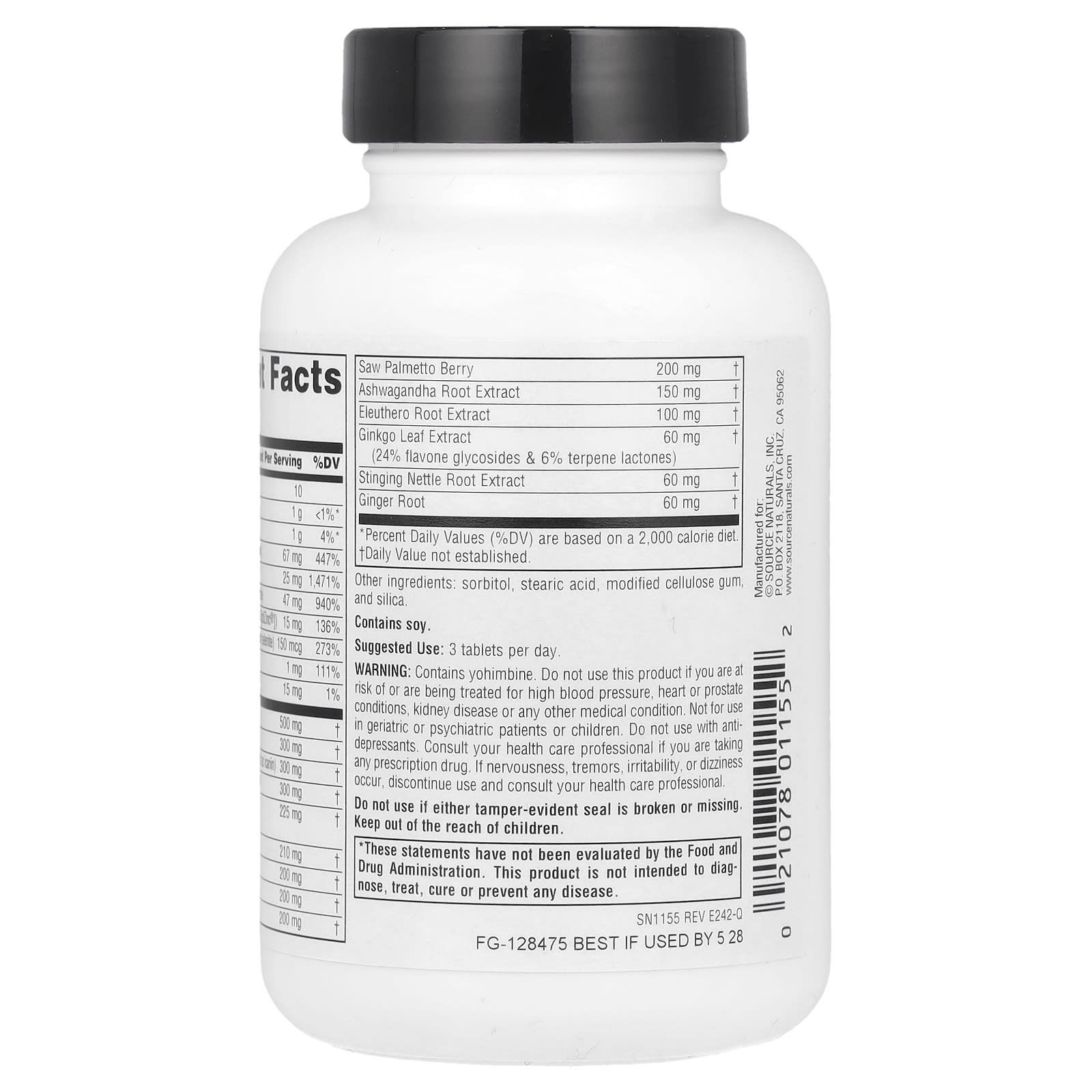 Source Naturals, Male Response™, 45 Tablets