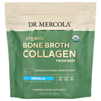 Dr. Mercola, Organic Bone Broth Collagen from Beef, Vanilla, 10.74 oz (304.5 g)