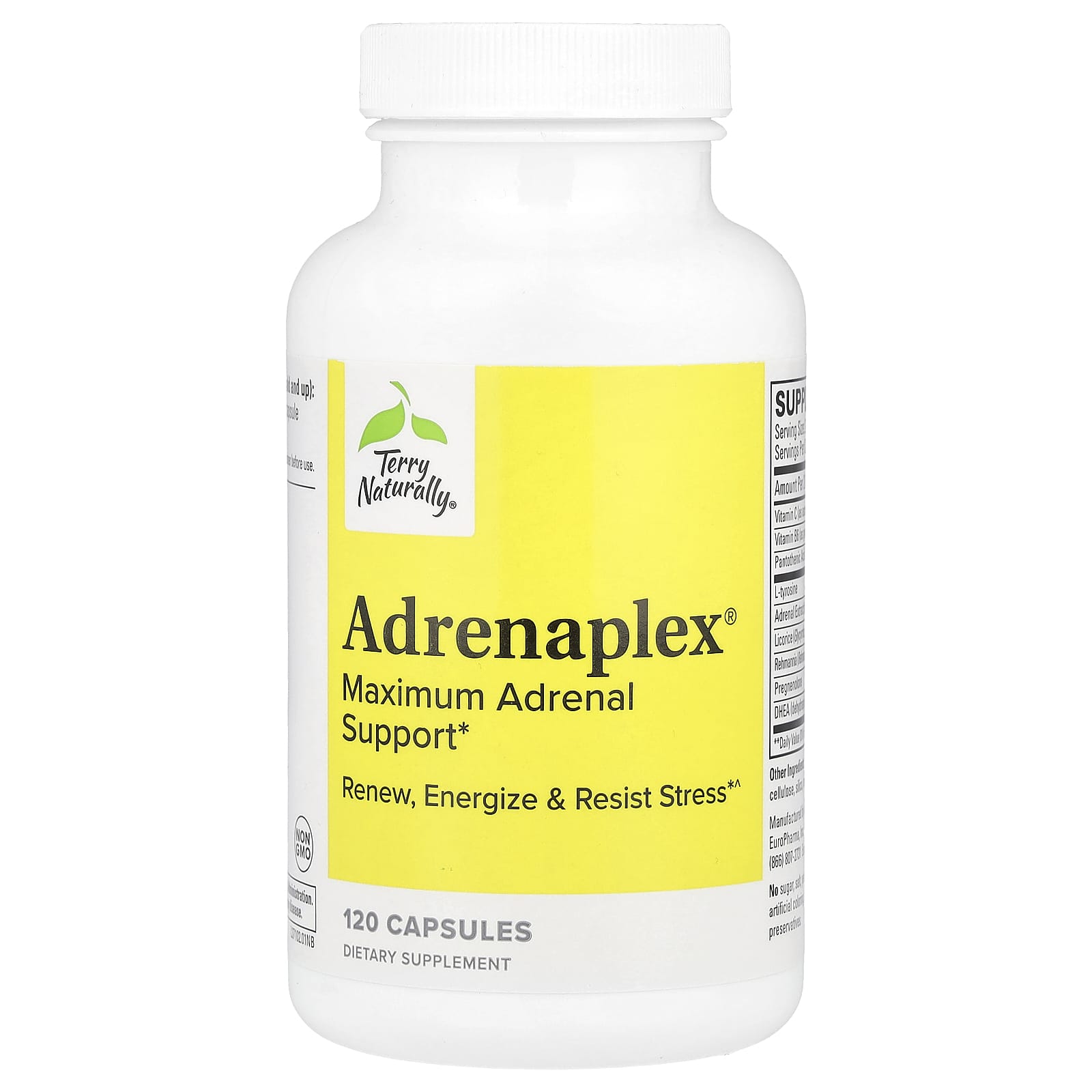Terry Naturally, Adrenaplex®, 120 Capsules