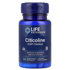 Life Extension, Citicoline (CDP-Choline), 60 Vegetarian Capsules (250 mg per Capsule)
