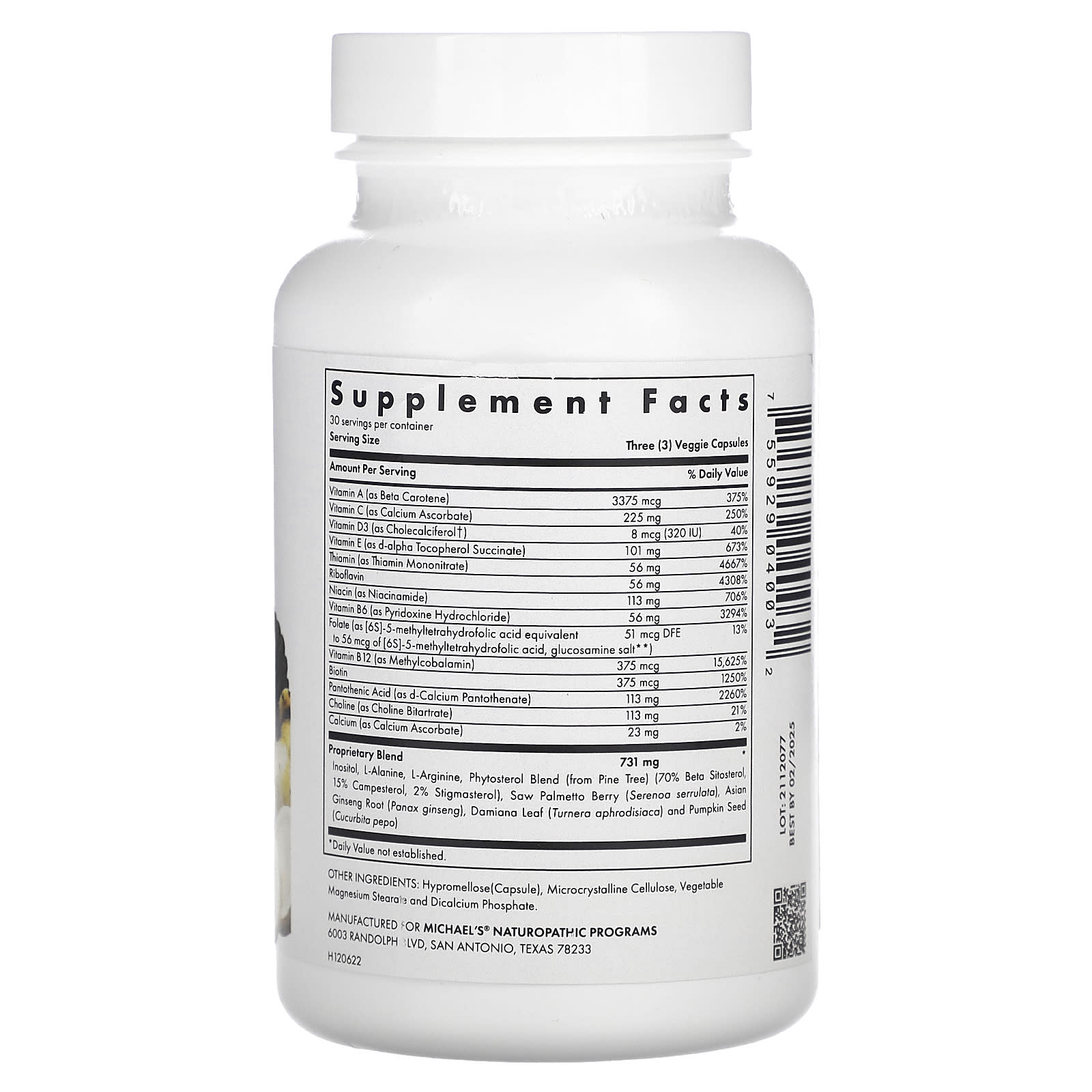 Michael's Health, For Men, Multivitamin Capsules , 90 Vegetarian Capsules