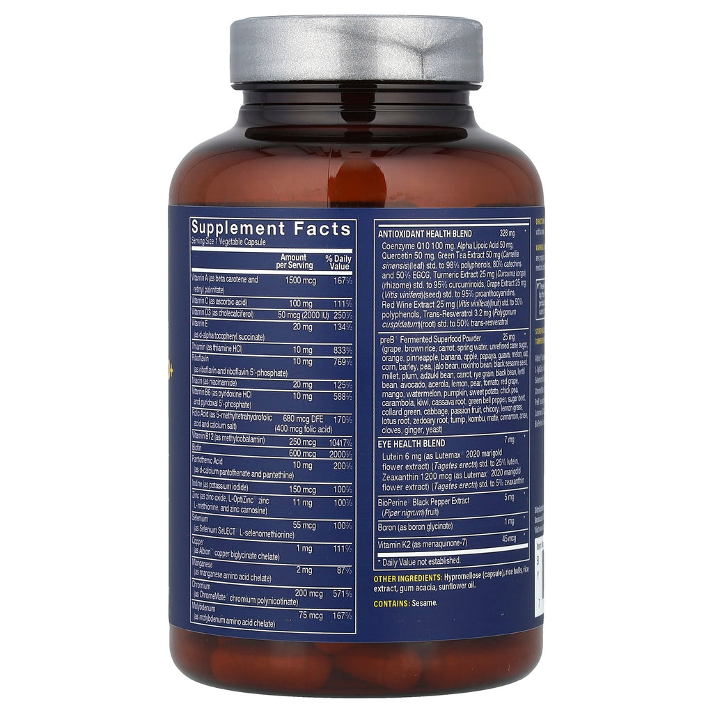 Vthrive, Bioactive Women's 50+ One Daily Multi, 60 Vegetable Capsules