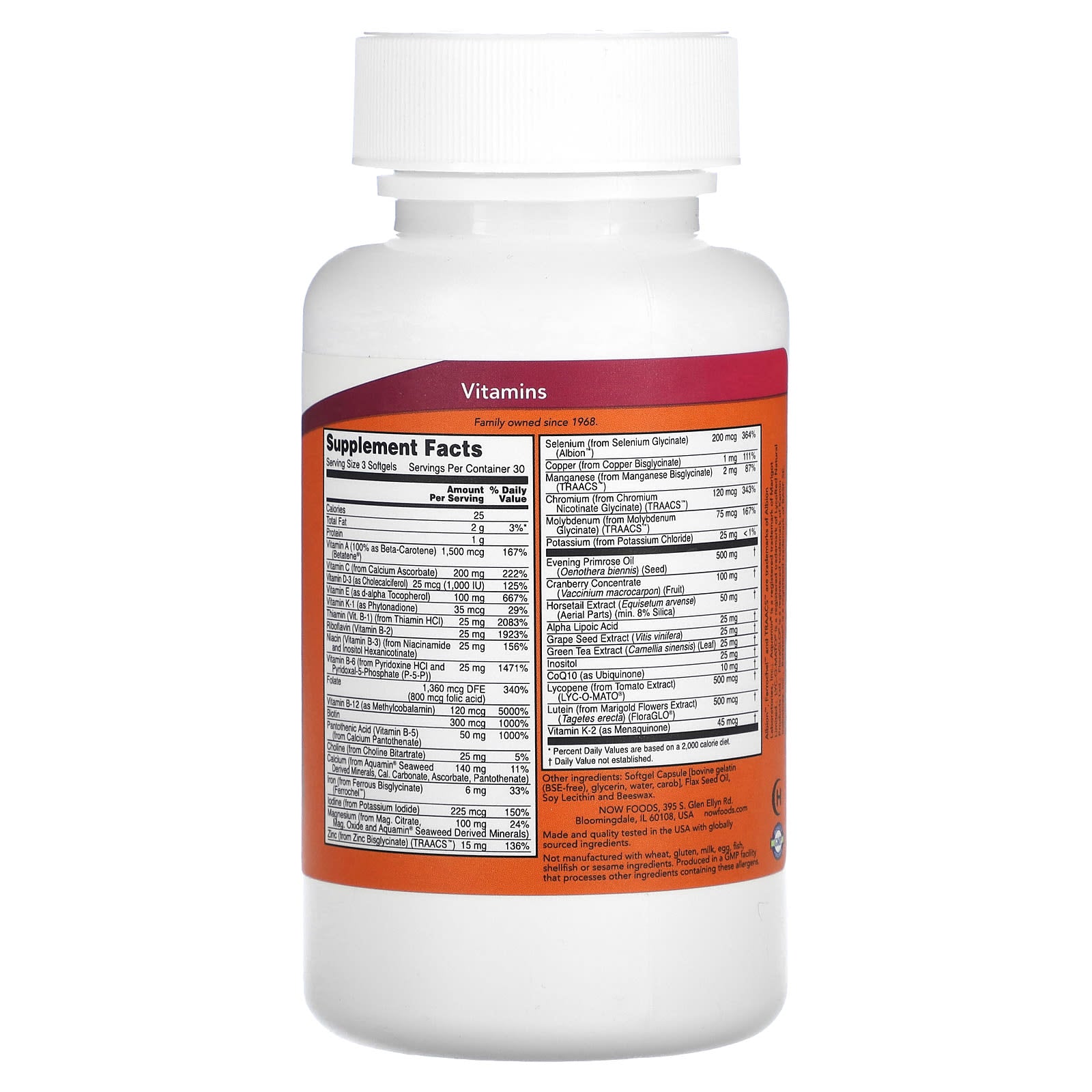 NOW Foods, EVE, Superior Women's Multi, 90 Softgels