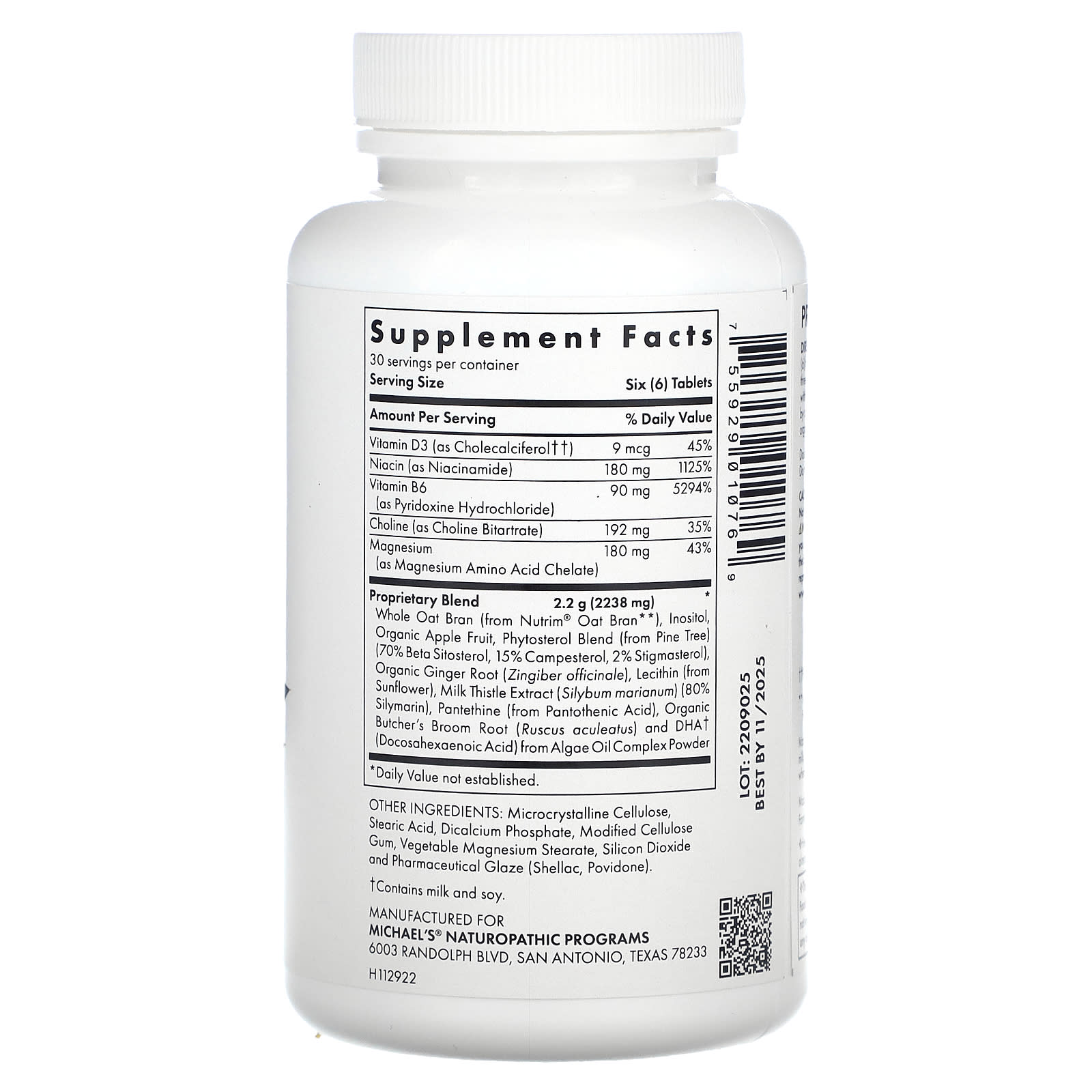 Michael's Health, Cholesterol Metabolism Factors, 180 Tablets