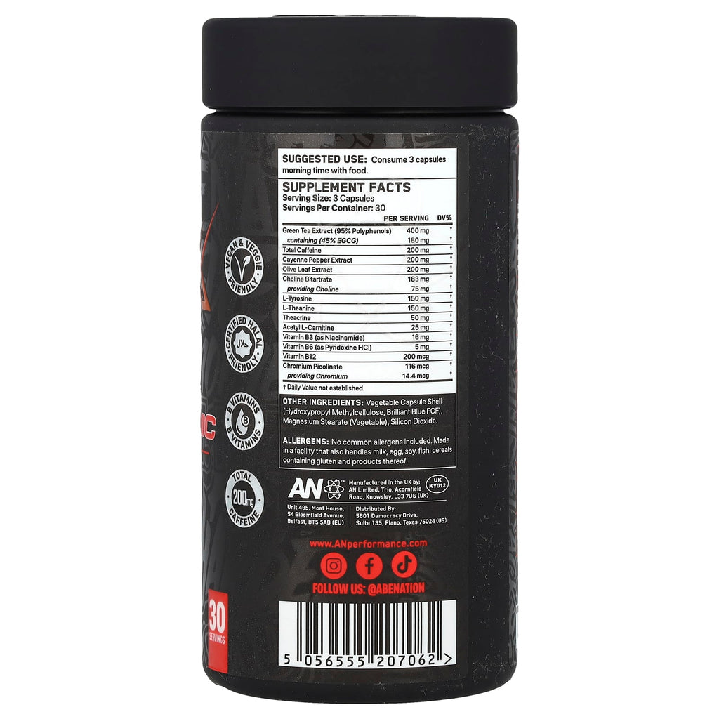 ABE, Shred-X, Extreme Thermogenic, 90 Veggie Capsules