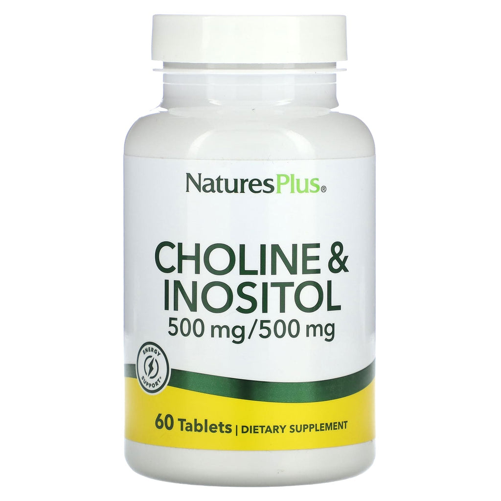 NaturesPlus, Choline & Inositol, 60 Tablets