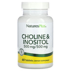 NaturesPlus, Choline & Inositol, 60 Tablets