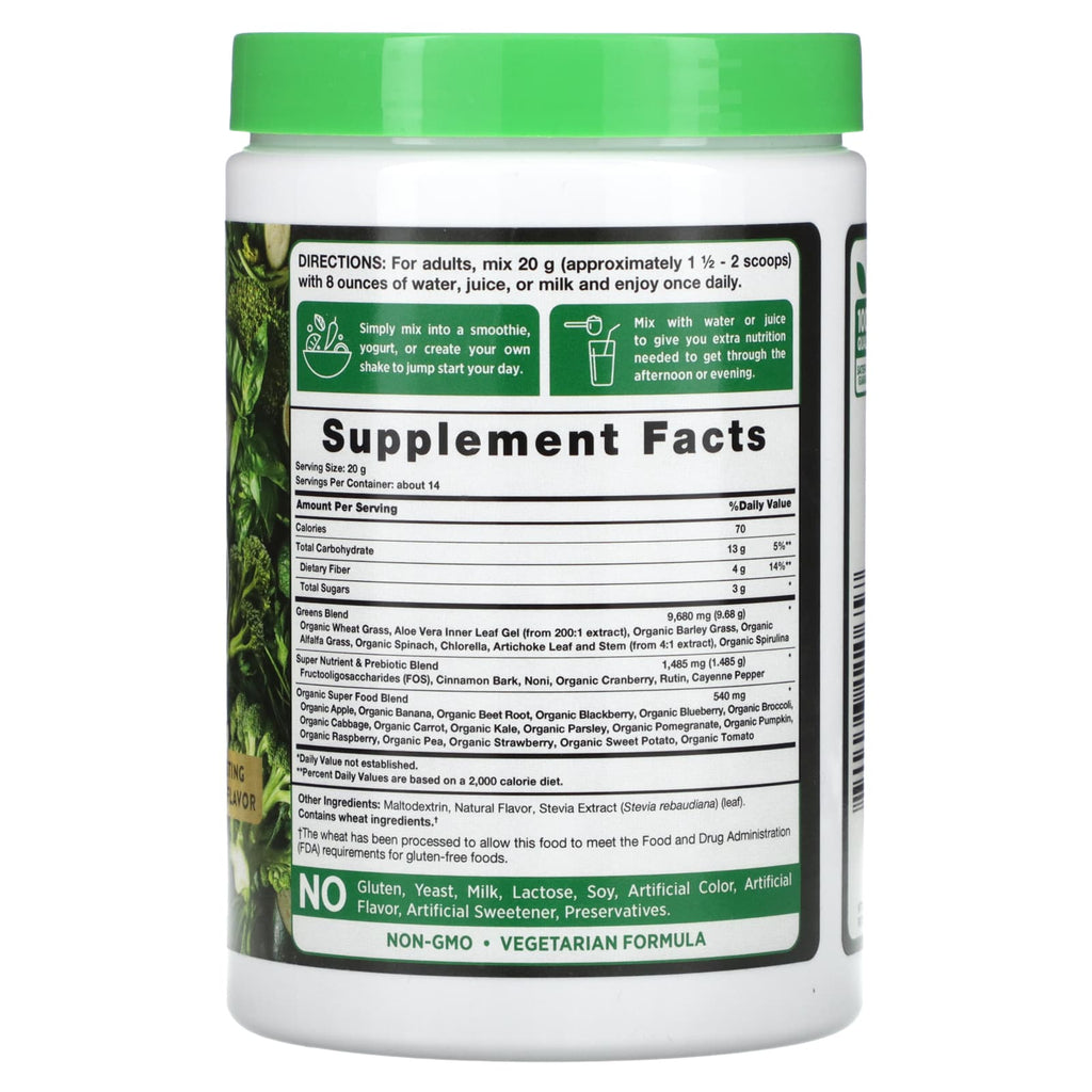 Nature's Truth, Daily Super Greens+, 9.88 oz (280 g)