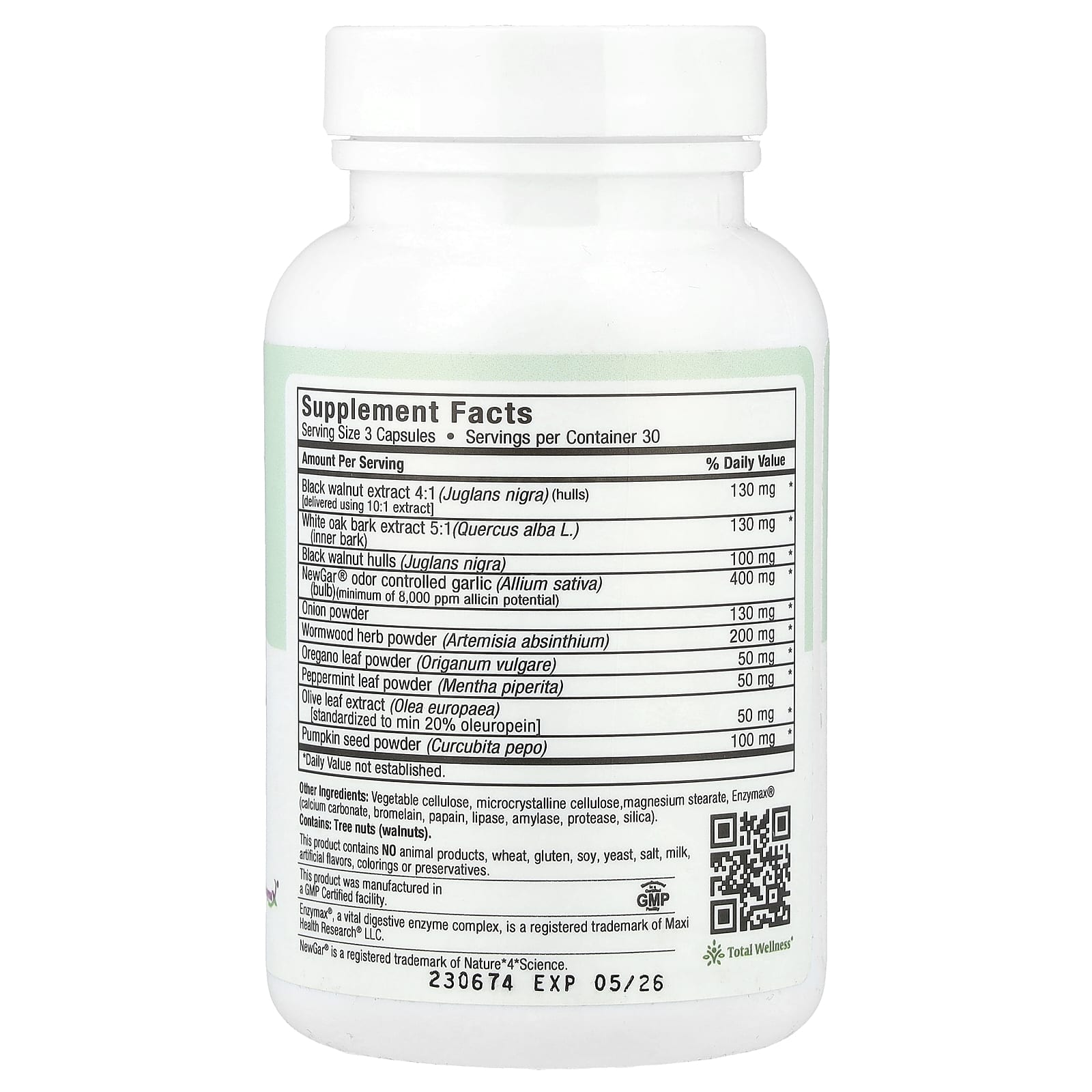 Maxi Health, Para-Maxi Cleanse™, 90 Maxicaps