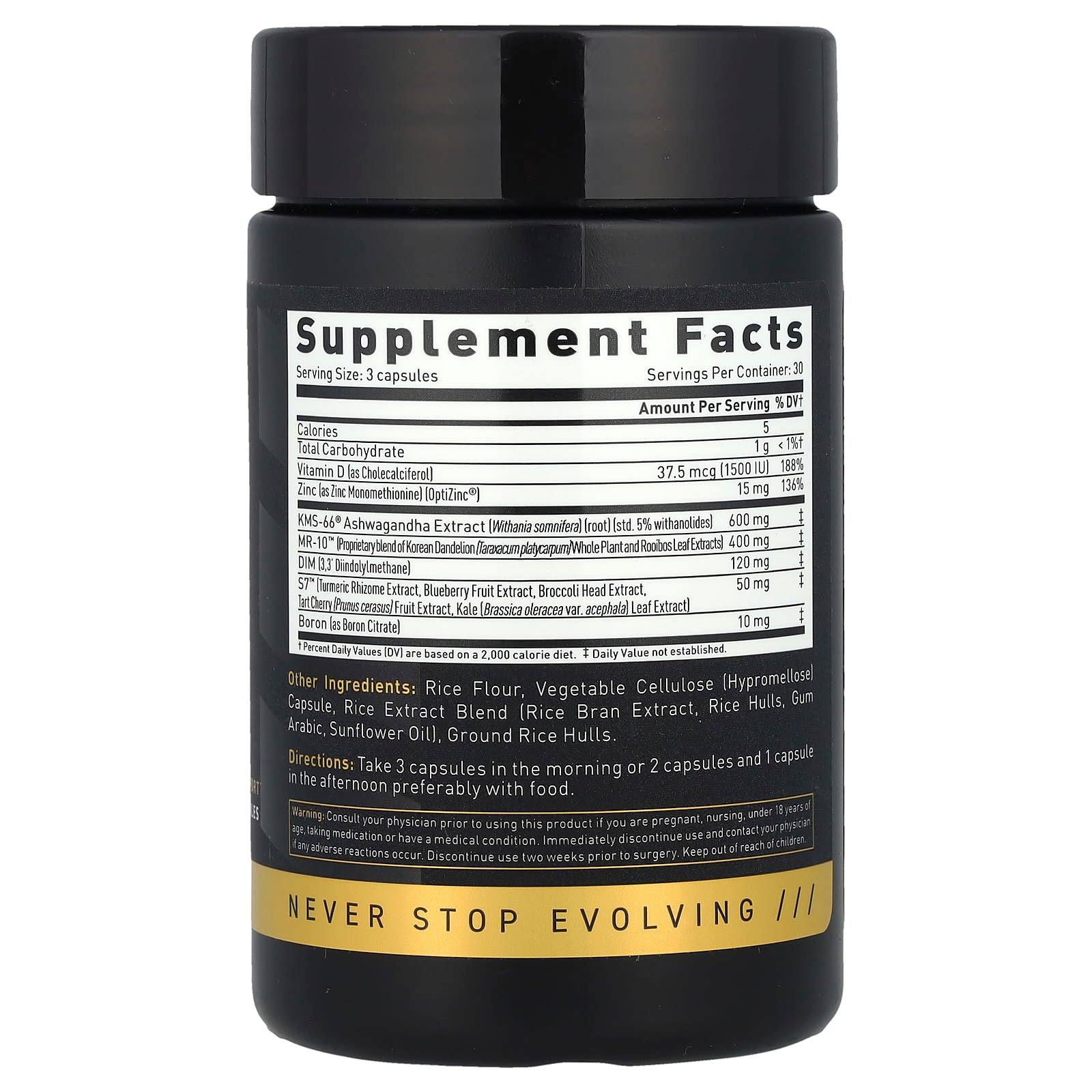 Kaged, Elite Series, Test, Testosterone + Nitric Oxide Support, 90 Capsules