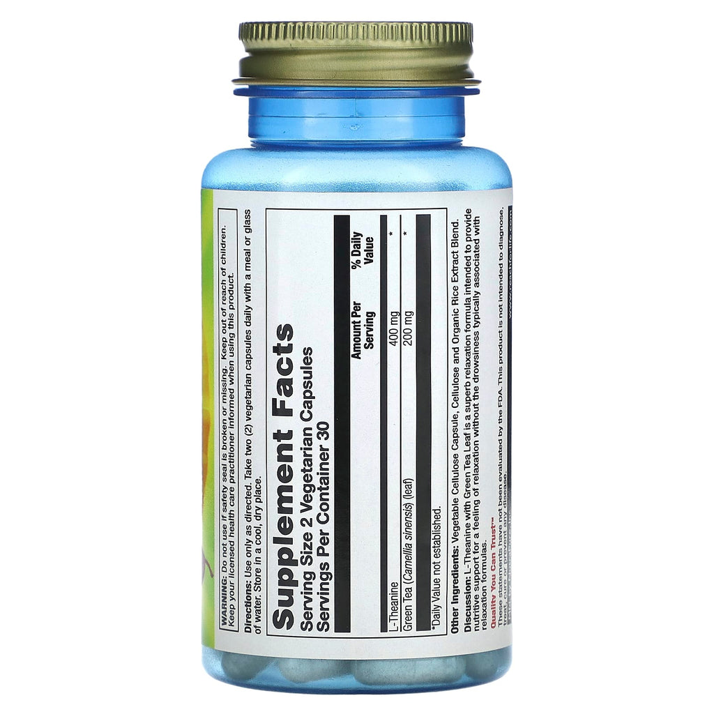 Nature's Life, L-Theanine, 60 Vegetarian Capsules