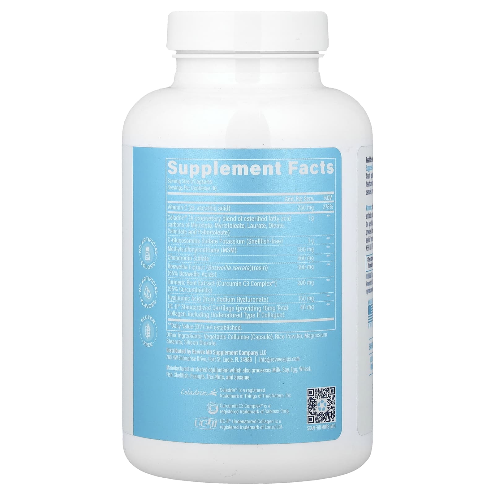 Revive, Joint Support, 180 Vegetarian Capsules
