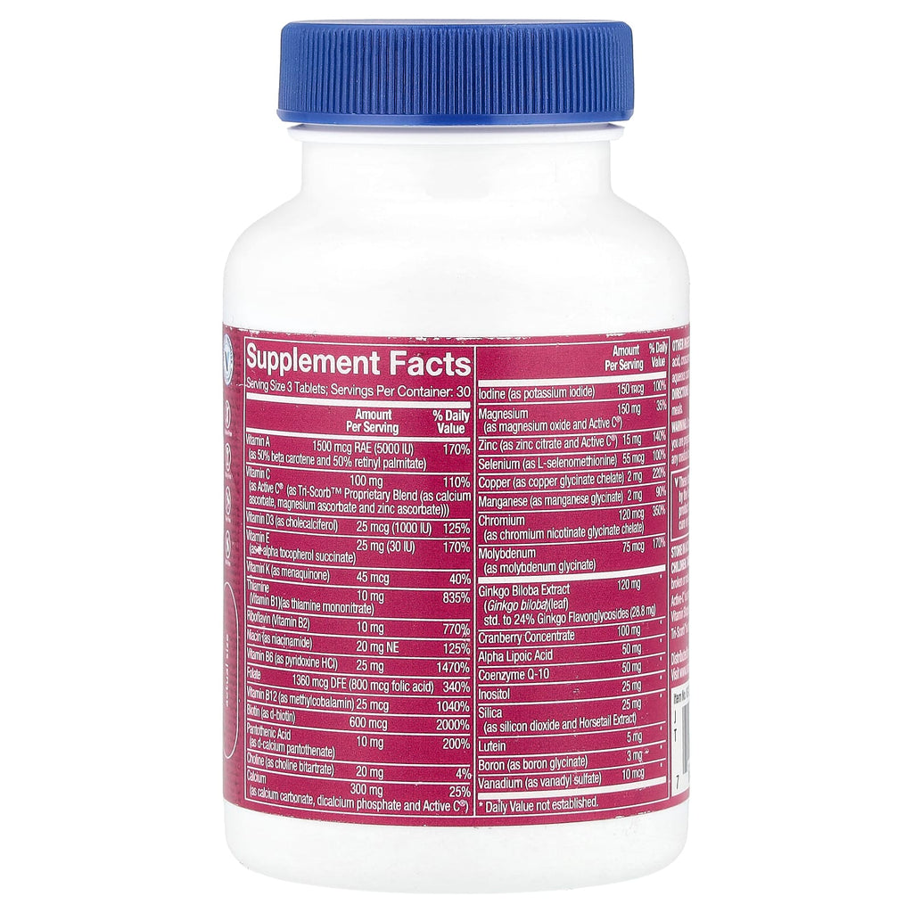 The Vitamin Shoppe, Ultimate Woman® 50+, Multivitamin & Multimineral, 90 Tablets