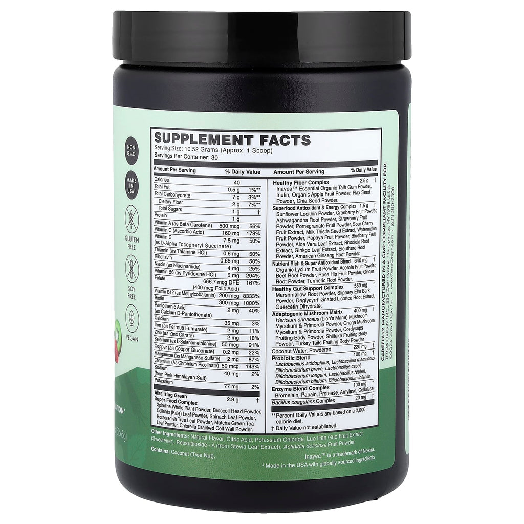 Terra Origin, Healthy Greens, Kiwi Strawberry, 11.13 oz (315.6 g)