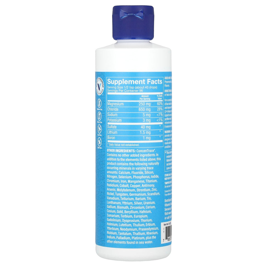 The Vitamin Shoppe, Trace Mineral Liquid, 8 fl oz (236 ml)