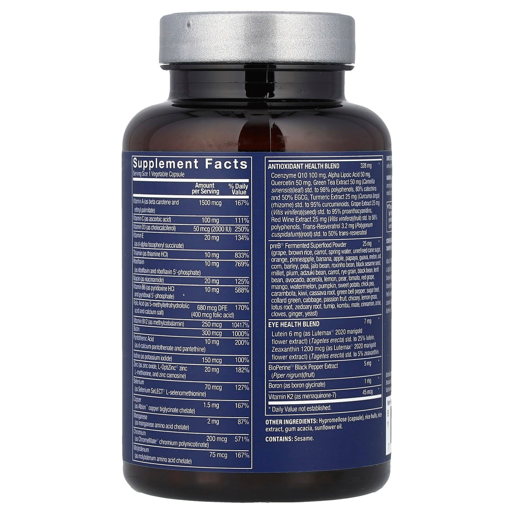 Vthrive, Bioactive Men's 50+ One Daily Multi, 30 Vegetable Capsules