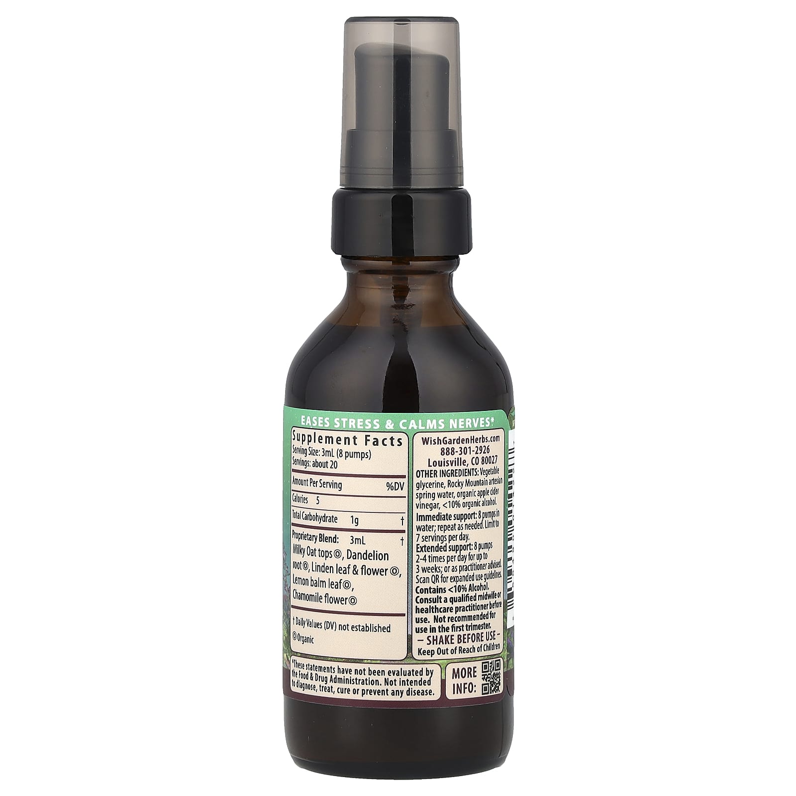 WishGarden Herbs, Stress™ Release, Pregnancy, 2 fl oz (59 ml)