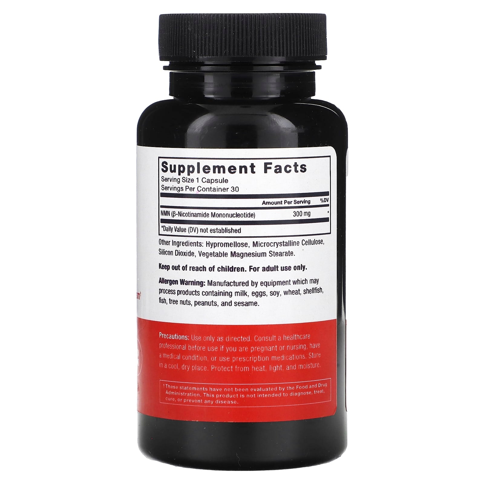 Force Factor, NMN, 300 mg , 30 Vegetable Capsules