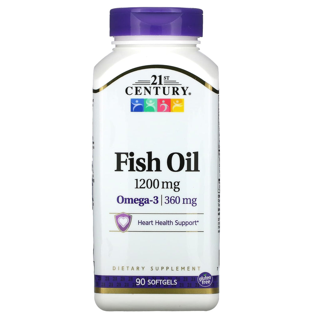21st Century, Fish Oil, 1,200 mg, 90 Softgels