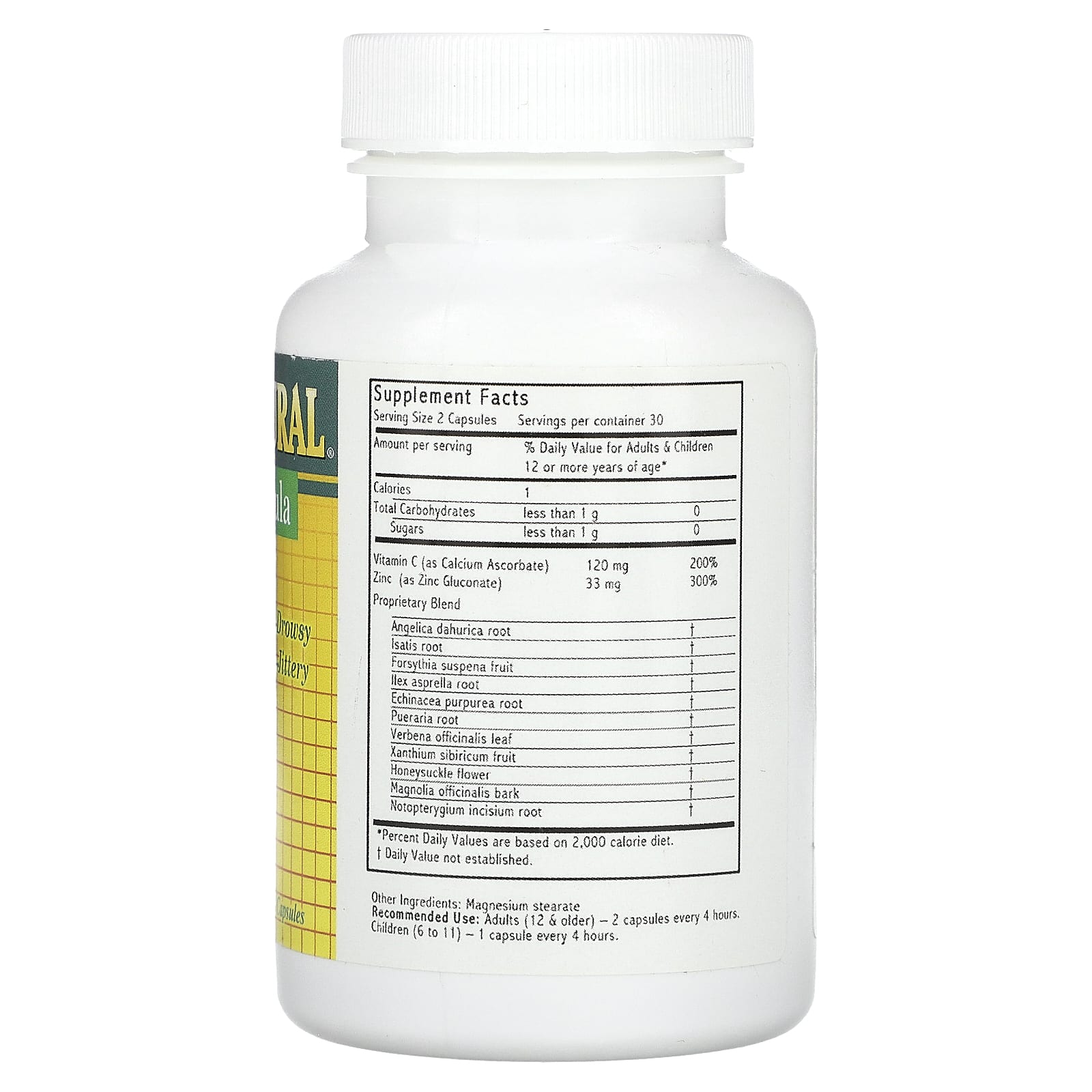 Arizona Natural, Cold & Flu Formula , 60 Capsules