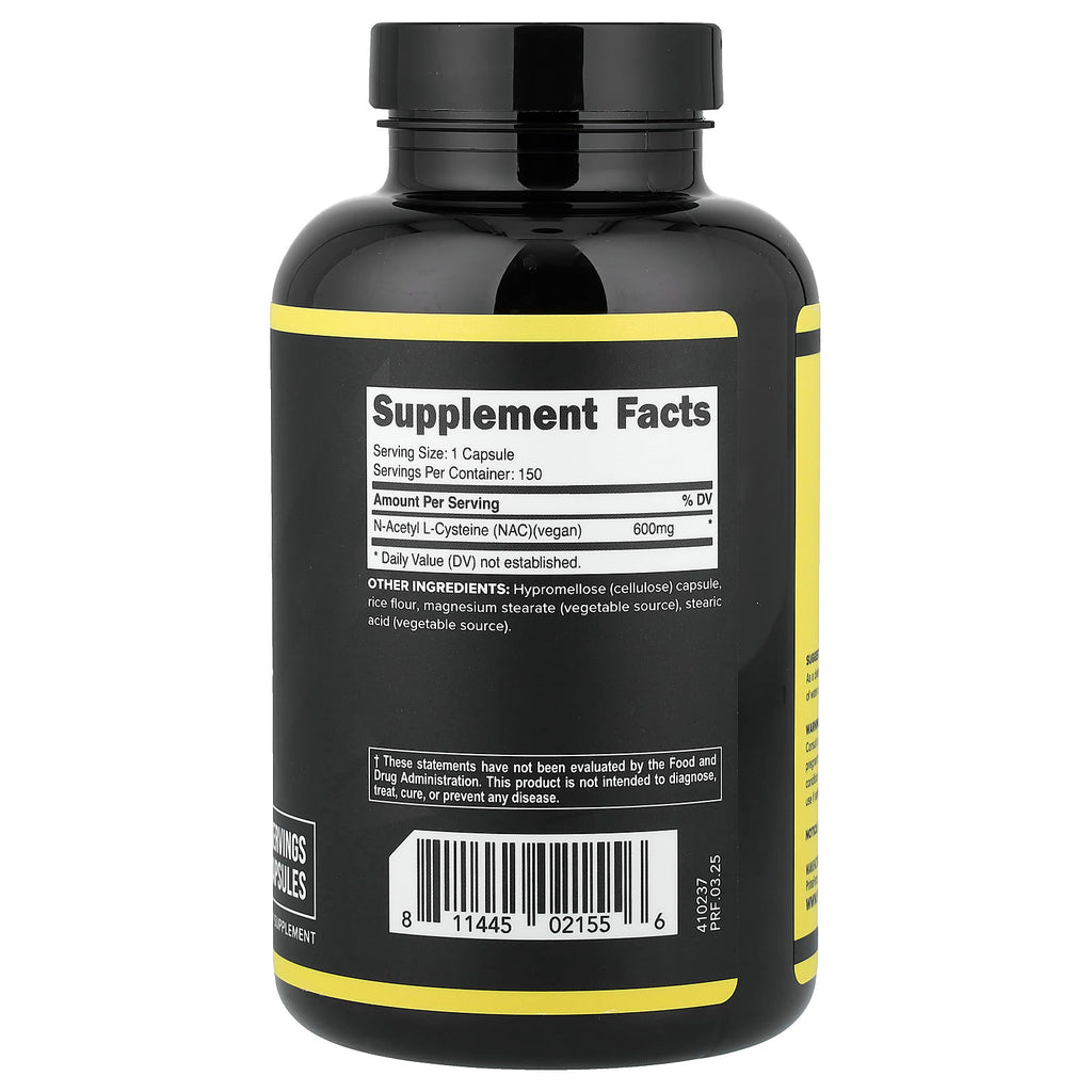 Primaforce, NAC, 600 mg, 150 Capsules