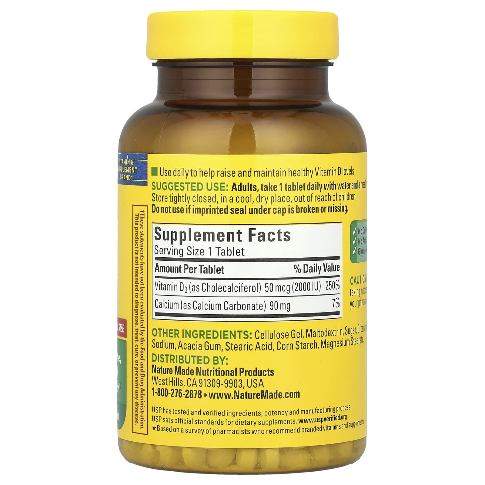 Nature Made, Vitamin D3, 220 Tablets