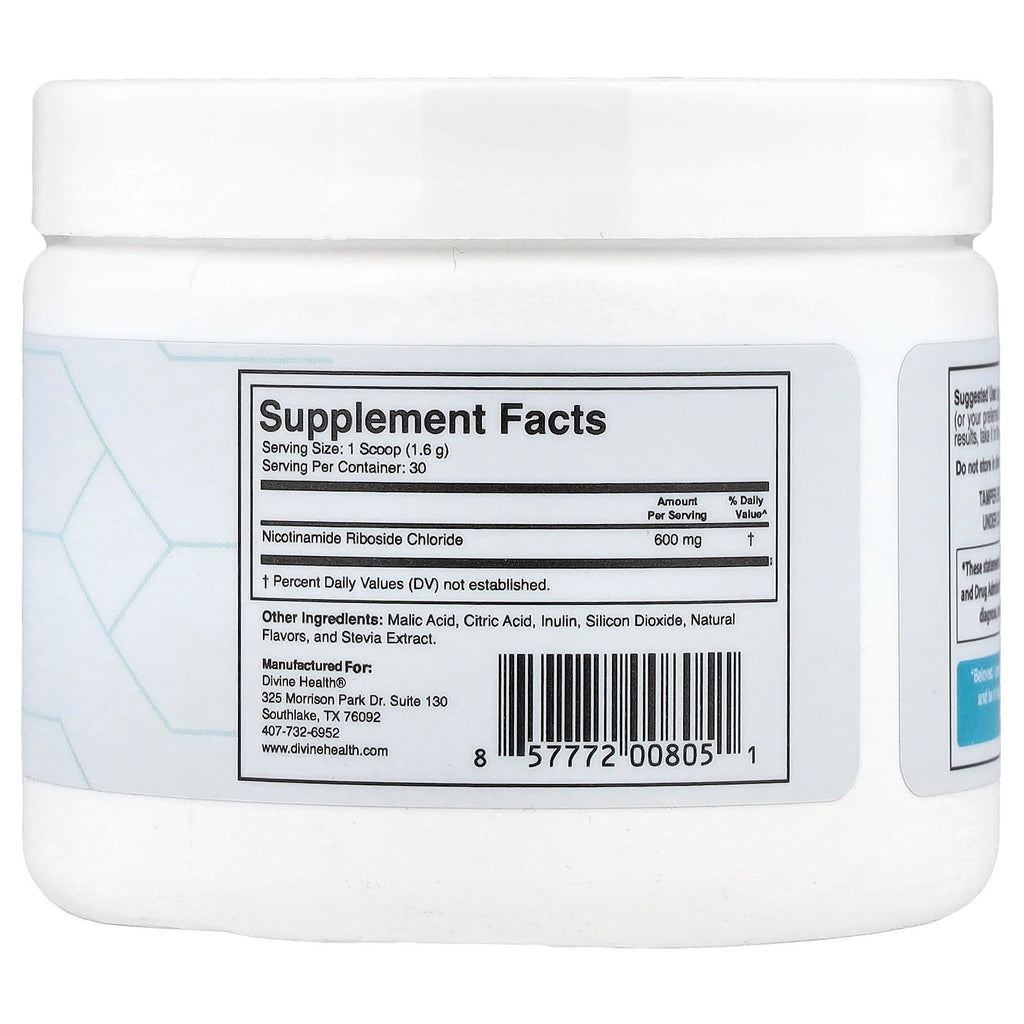 Divine Health, Dr. Colbert M.D., NAD+, Lemon Lime , 1.69 oz (48 g)