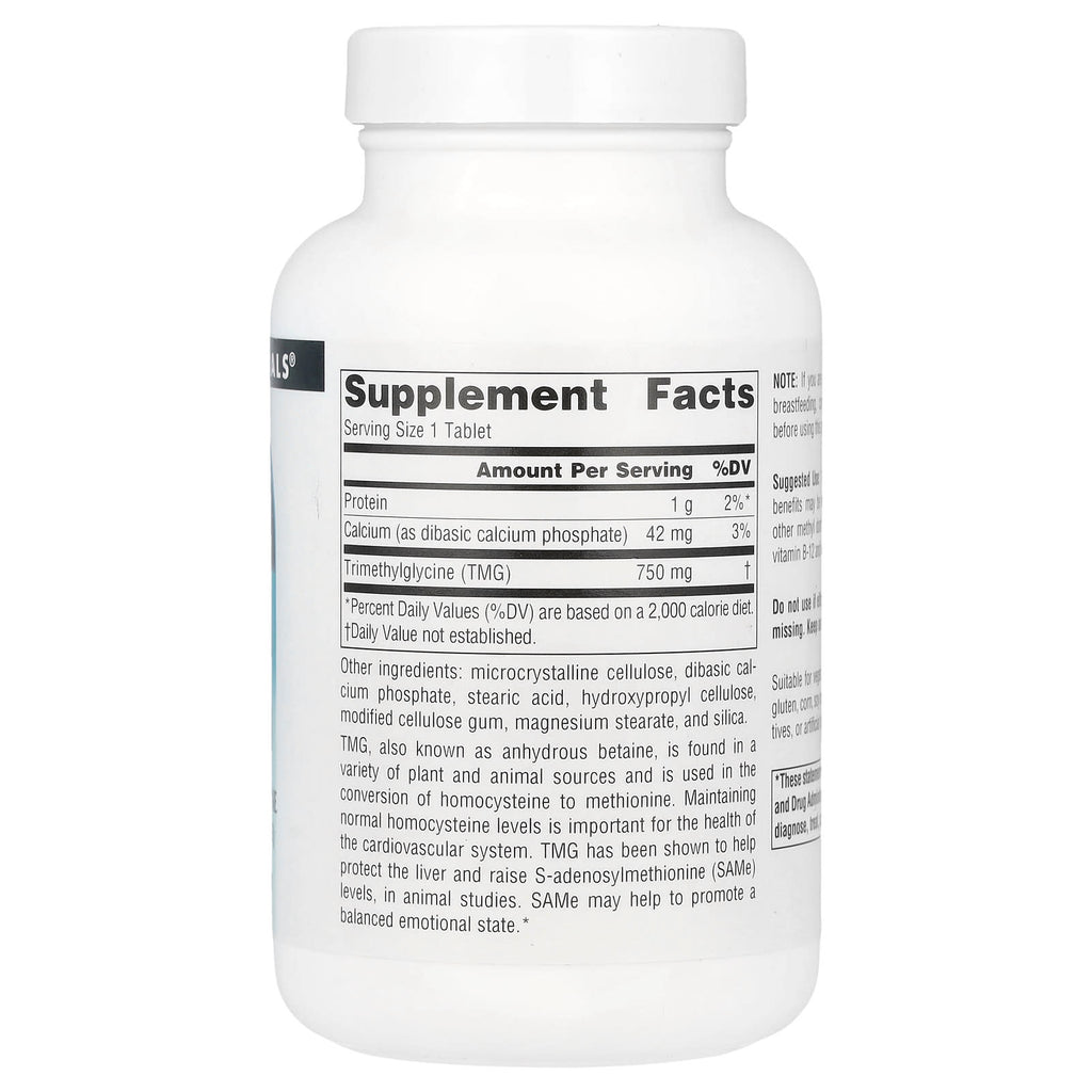 Source Naturals, TMG, 120 Tablets