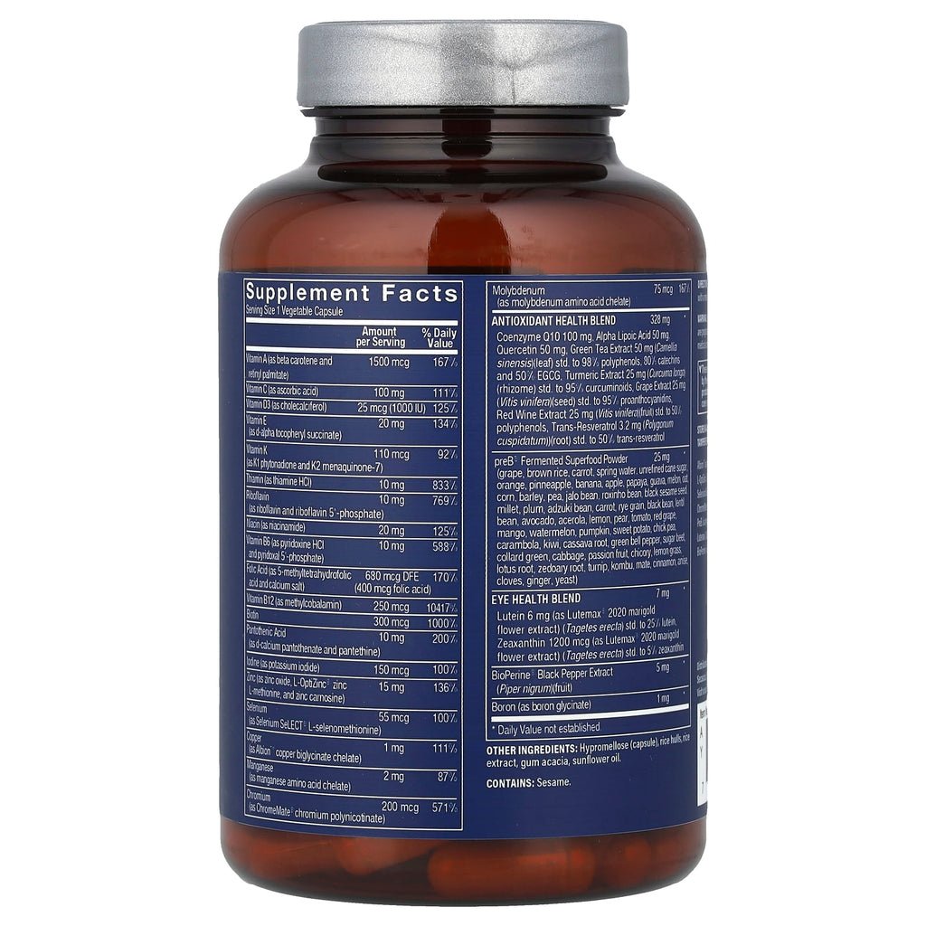 Vthrive, Bioactive Men's One Daily Multi, 60 Vegetable Capsules