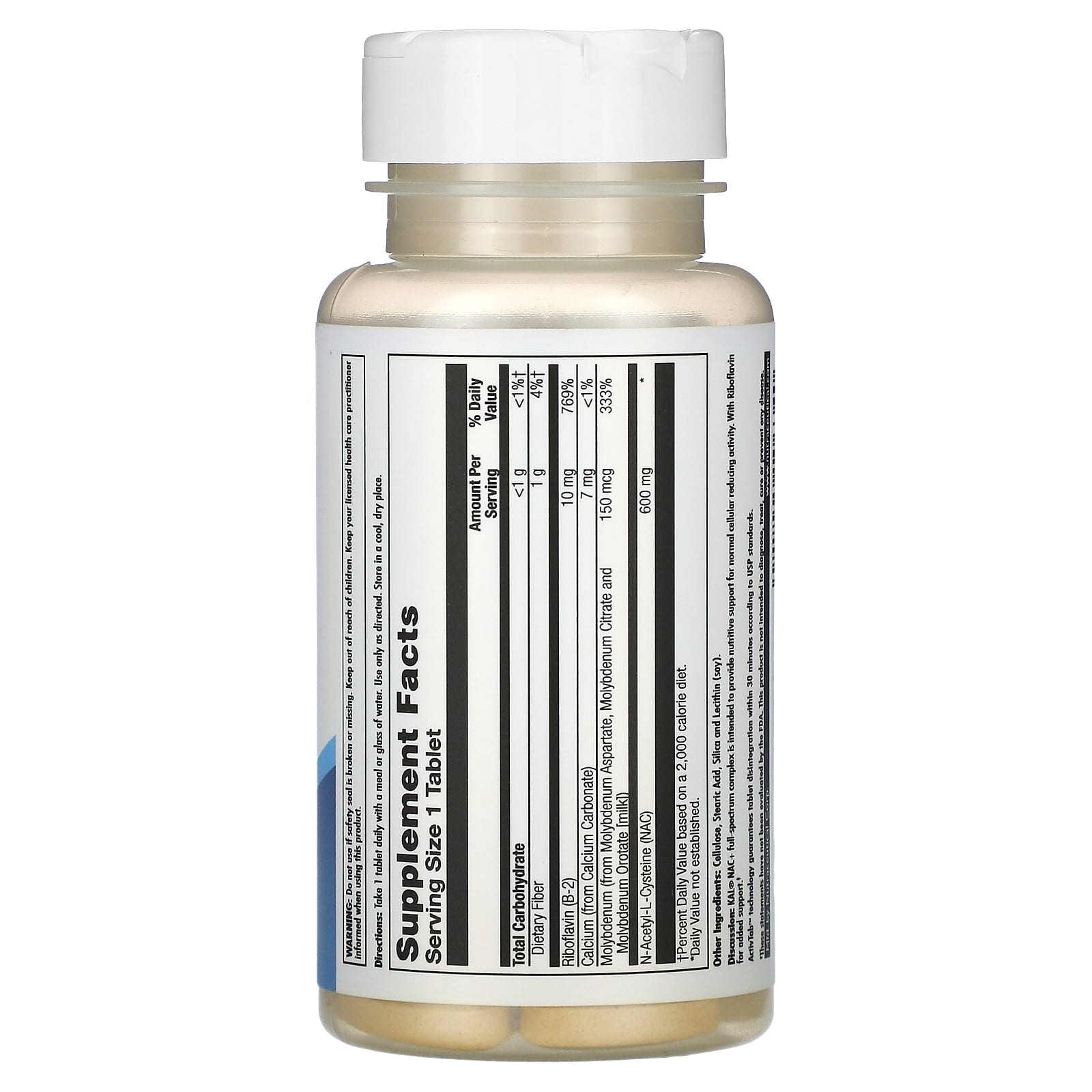 KAL, NAC+, 600 mg, 30 Tablets