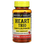 Mason Natural, Heart Trio, CoQ10, E & Fish Oil, 60 Softgels